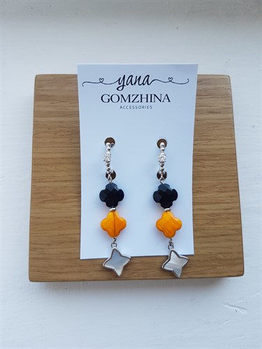 Серьги Orange 025-22 - фото 4581