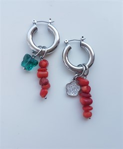 Серьги Red 010-22